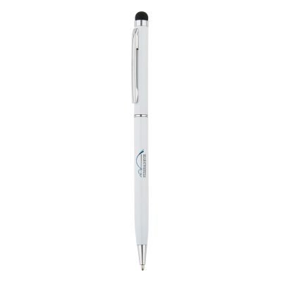 Thin metal stylus pen