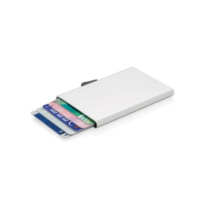 C-Secure aluminium RFID card holders